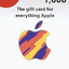 iTunes 1000 RUB - Apple 1000₽ Ruble (Russia)