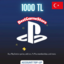 PSN TOP-UP 🇹🇷  ⚜️ 1000 TRY