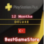 PSN Plus Deluxe 12 Months Membership -Turkey✶