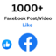 1000+ Facebook Post LIke /Video Like React