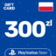 PlayStation Network 300 PLN (Poland) Stockabl