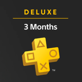 PSN Plus Deluxe 3 MONTH Membership - Turkey