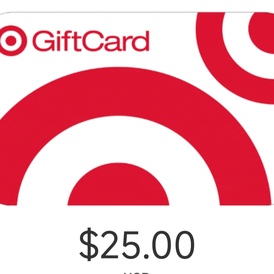 Target giftcard USA 25 usd