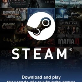 Steam wallet code 20 USD Storable