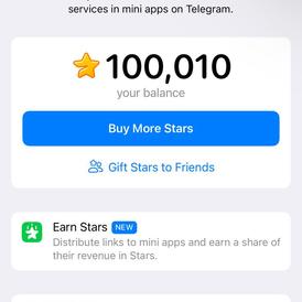 Telegram stars 1000