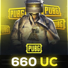 PUBG 660 UC GLOBAL PIN