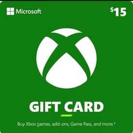 Xbox Gift Card 15 USD (USA) Stockable