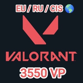 VALORANT 3550 VP [ EU/RU/CIS] 🌎