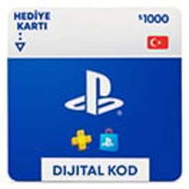 Playstation TR Network Store PSN 1000 TL TRY