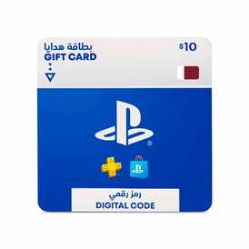 10USD PlayStation Network PSN Gift Card - QAT