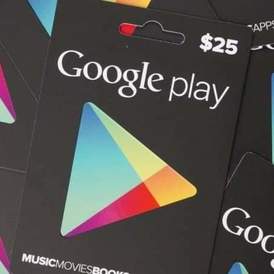 GOOGLE PLAY U.S  25$