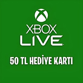 Xbox 50 ₺ TL TRY (Stockable) TR