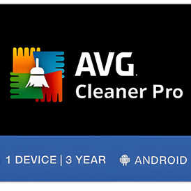 AVG Cleaner Pro 1 Device, 3 Years - Android