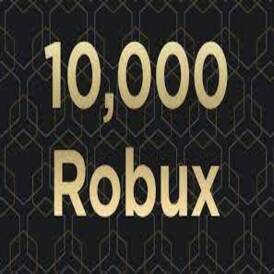 Roblox 10000 Robux Gift Card Global Region