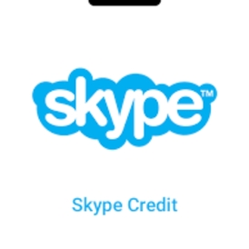 Skype Credit Transfer $25