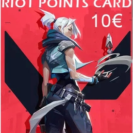 Valorant - Riot Cash 10€ Euro EU (Stockable)