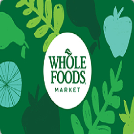 Whole Foods Market $100 Gift Card