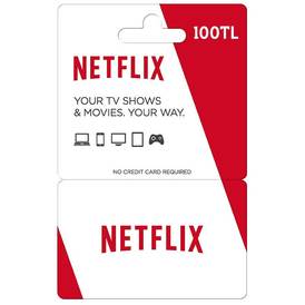 Netflix Gift Card 100 TL