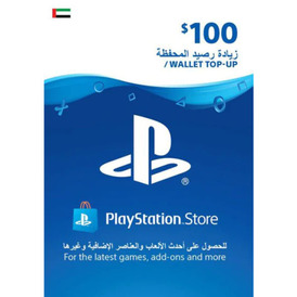 PlayStation Network PSN 100 USD (UAE)