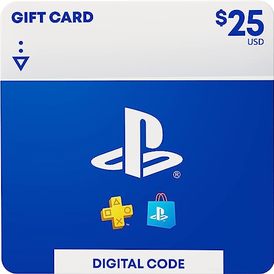 Playstation PSN $25 USA (Storable)