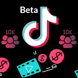 TikTok BETA With 10K followers