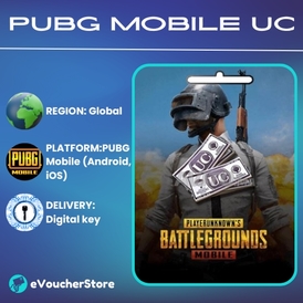 PUBG Mobile 6000 + 2100 UC Key GLOBAL