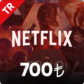 Netflix Gift Cards 700 TRY (Turkey) Stockable