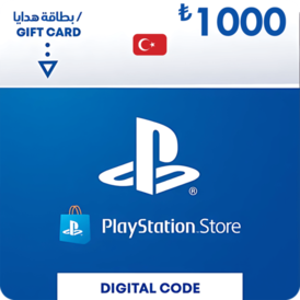 PSN 1000 TL Gift card TURKEY TRY playstation