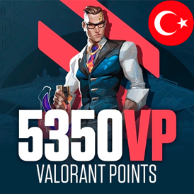 VALORANT 5350 VP TURKEY (TRY) STOCKABLE