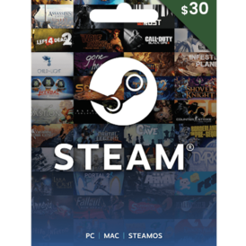 STEAM 30 USD (USA VERSION)