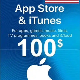 ITunes Gift Card 100$ (USA) STOCK 1 Day