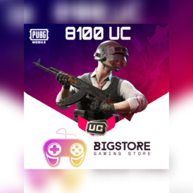 PUBG MOBILE 8100 UC - GLOBAL PIN (Stockable)