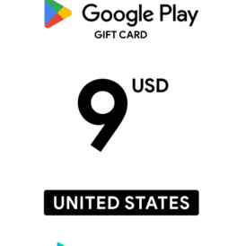 Google Play Gift Card 9 USA