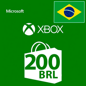 Xbox Gift Card 200BRL(R$200) Brazil STOCKABLE