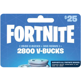 Fortnite 2800 V-Bucks Gift Card