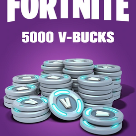 New Epic account with 5,000 Fortnite V-Buc