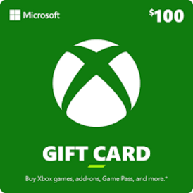 xbox 100$ gift card topup