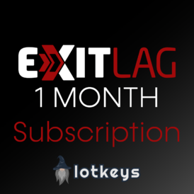 Exitlag 1 month subscription