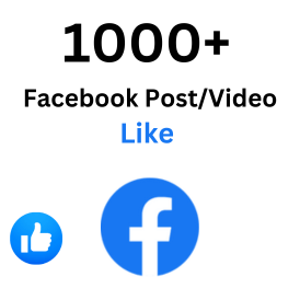 1000+ Facebook Post LIke /Video Like React