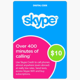 10$ Skype Voucher