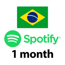 Spotify Brazil - 1 Month Code brl (Stockable)