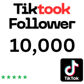 10K Real Tiktok Follower Lifetime free views