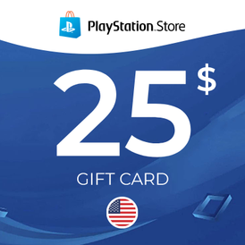 PlayStation Network PSN 25$ USD (Stockable)