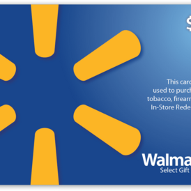 Walmart gift card