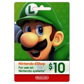 Nintendo Gift Card 10$ (USA)