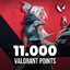 Valorant 11000 VP- Riot Cash 2450 TRY TL