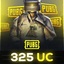 Pubg Mobile 325 UC Global Pin Code