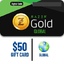 50.00 USD RAZER GOLD GIFT CARD GLOBAL