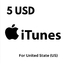 iTunes USA 5 USD