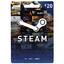 Carte Steam 20€